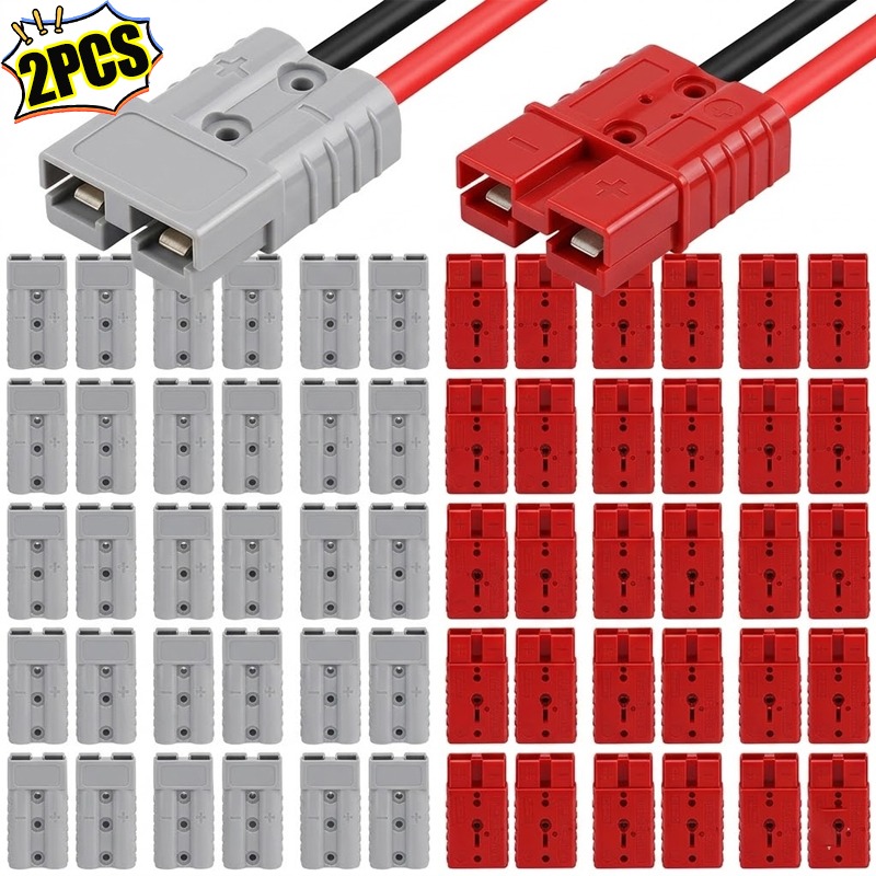 Heavy Equipment Program - 50/120A Battery Disconnect Connector Quick Connect