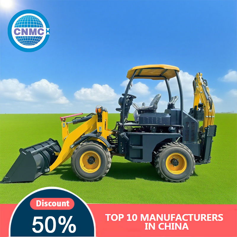Tractor Backhoe - 4x4 Wheel Loader 3 Tons Backhoe