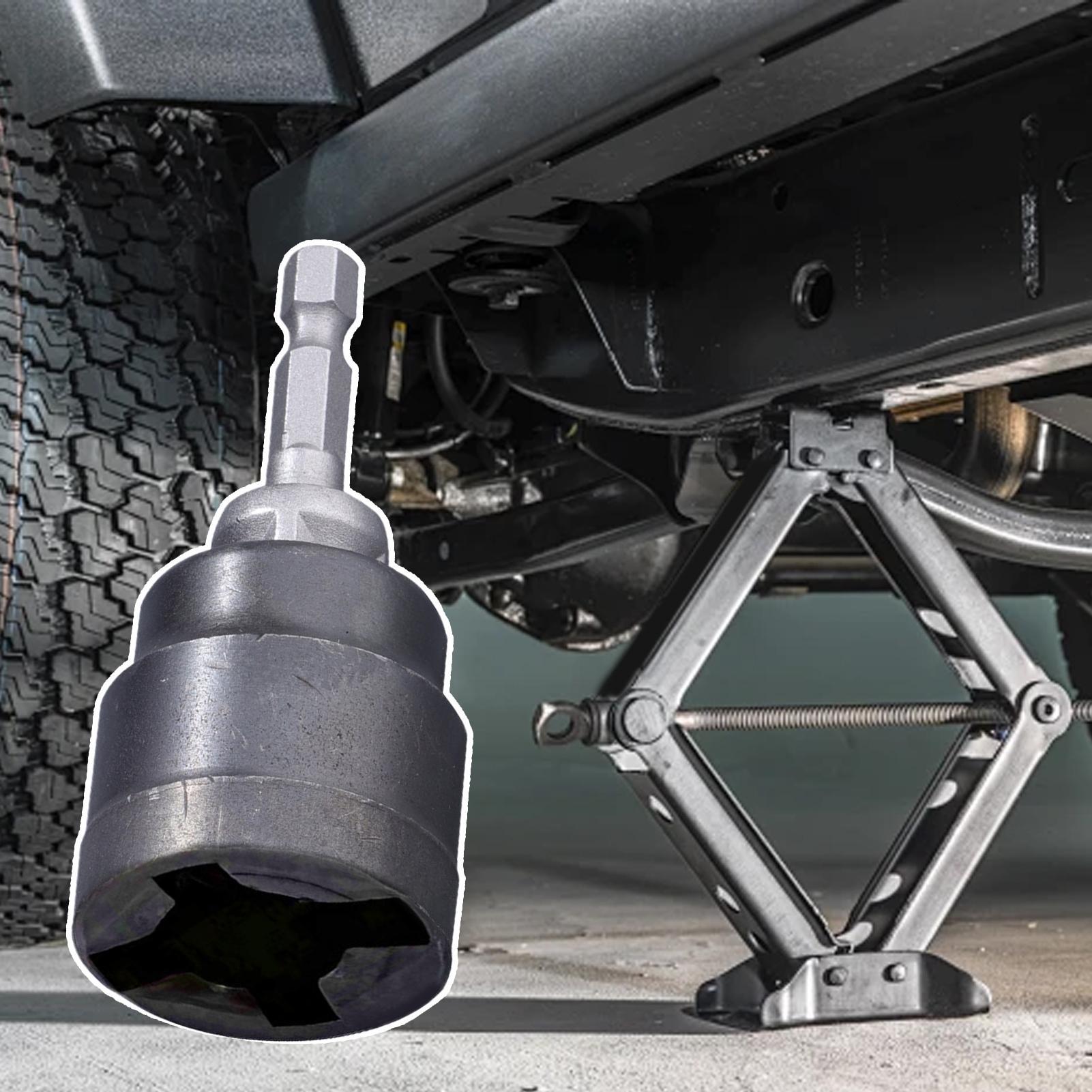 Heavy Equipment Program - Jack Socket Drill Adapter Electric Drill