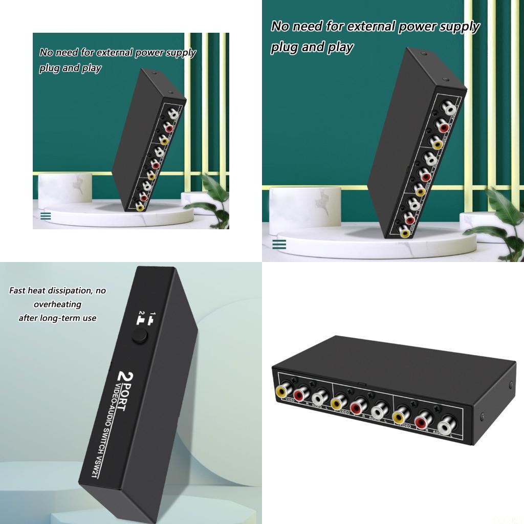 B03F Heavy Duty Metal AV Switc - Heavy Equipment Bundle ulasan dan harga