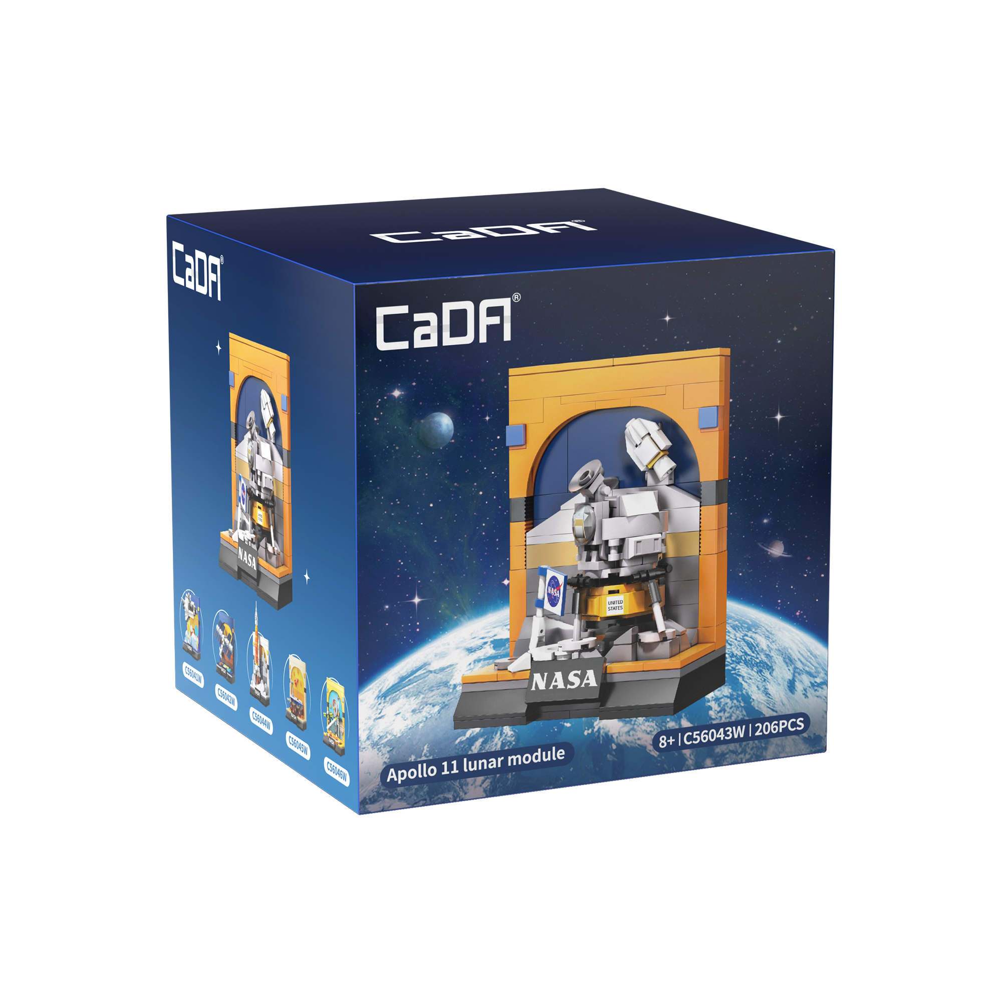 Cada NASA  Aerospace Rocket Bu - Heavy Equipment Lego ulasan dan harga