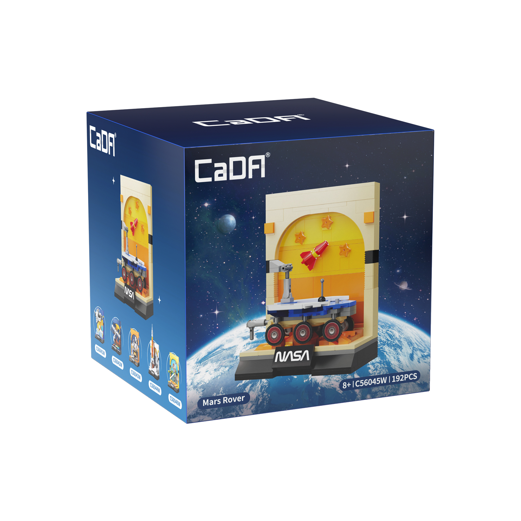 Cada NASA  Aerospace Rocket Bu - Heavy Equipment Lego ulasan dan harga