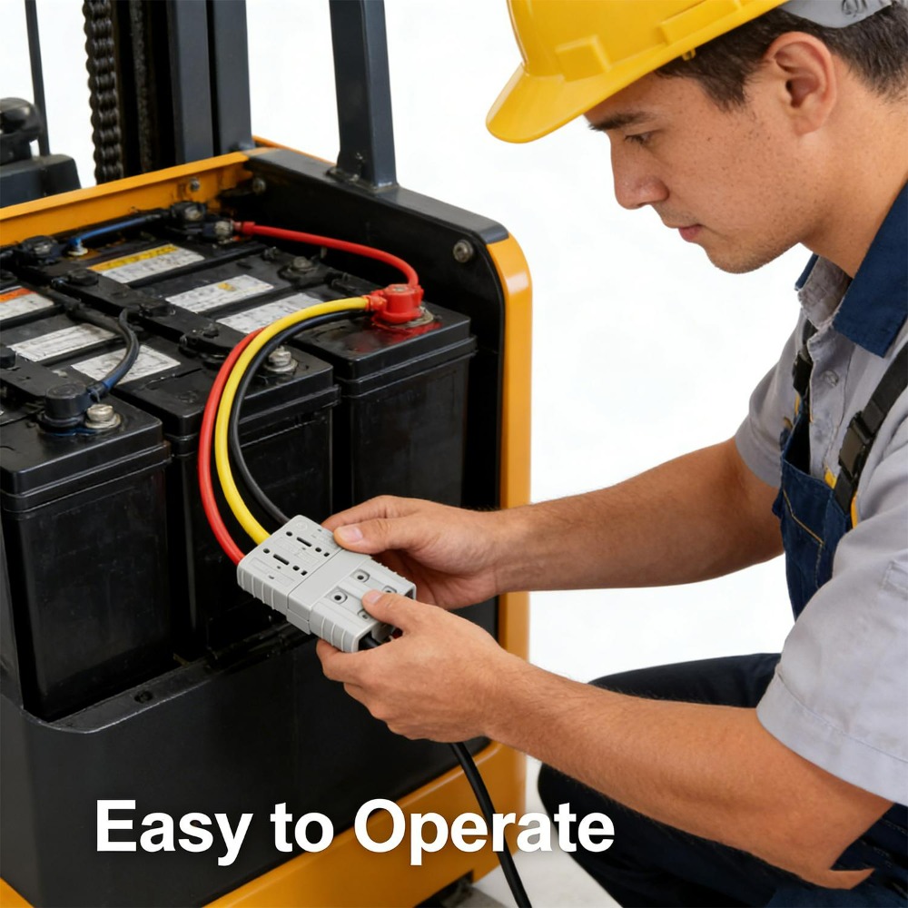 50A Forklift Battery Connector - Heavy Equipment Program ulasan dan harga