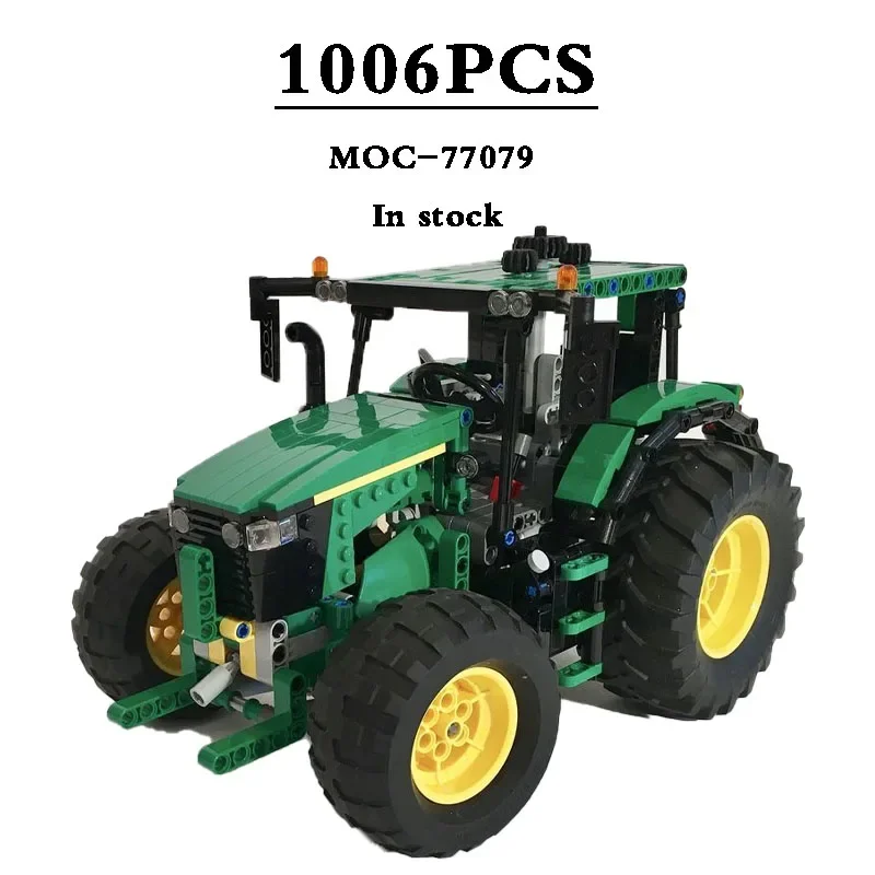MOC-77079 & 6130R Tractor Mech - Heavy Equipment Lego ulasan dan harga