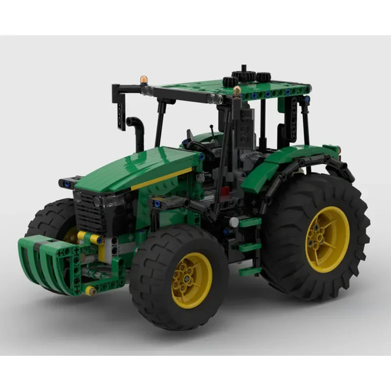 MOC-77079 & 6130R Tractor Mech - Heavy Equipment Lego ulasan dan harga