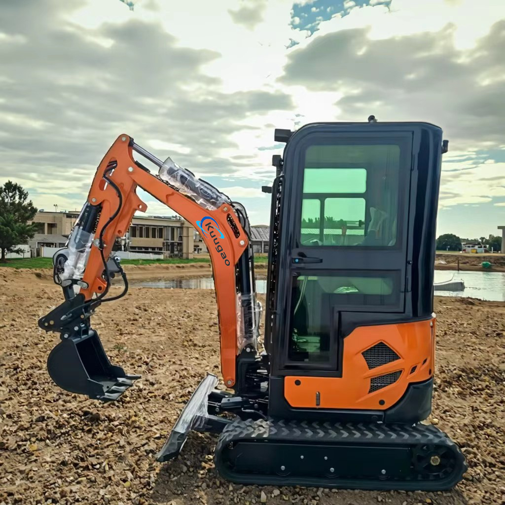 Mini Excavator 2 ton Free Ship - Tractor Backhoe ulasan dan harga