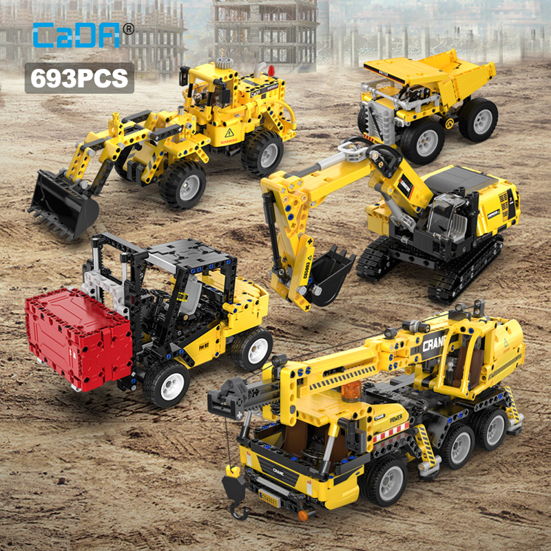 Cada 693Pcs City WheelLoader C - Heavy Equipment Lego ulasan dan harga