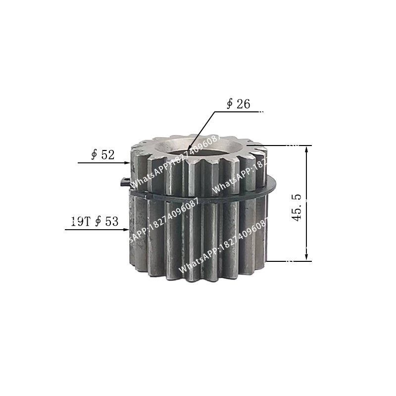 HD308US Excavator Rotary Motor - Heavy Equipment Used Parts ulasan dan harga