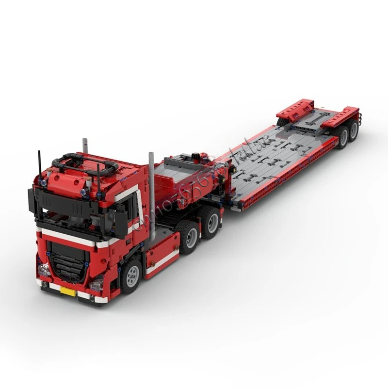 732 PCS MOC Transporter Goosen - Heavy Equipment Lego ulasan dan harga