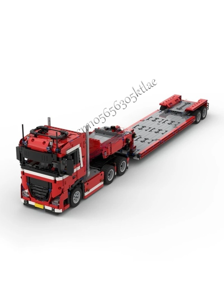 732 PCS MOC Transporter Goosen - Heavy Equipment Lego ulasan dan harga