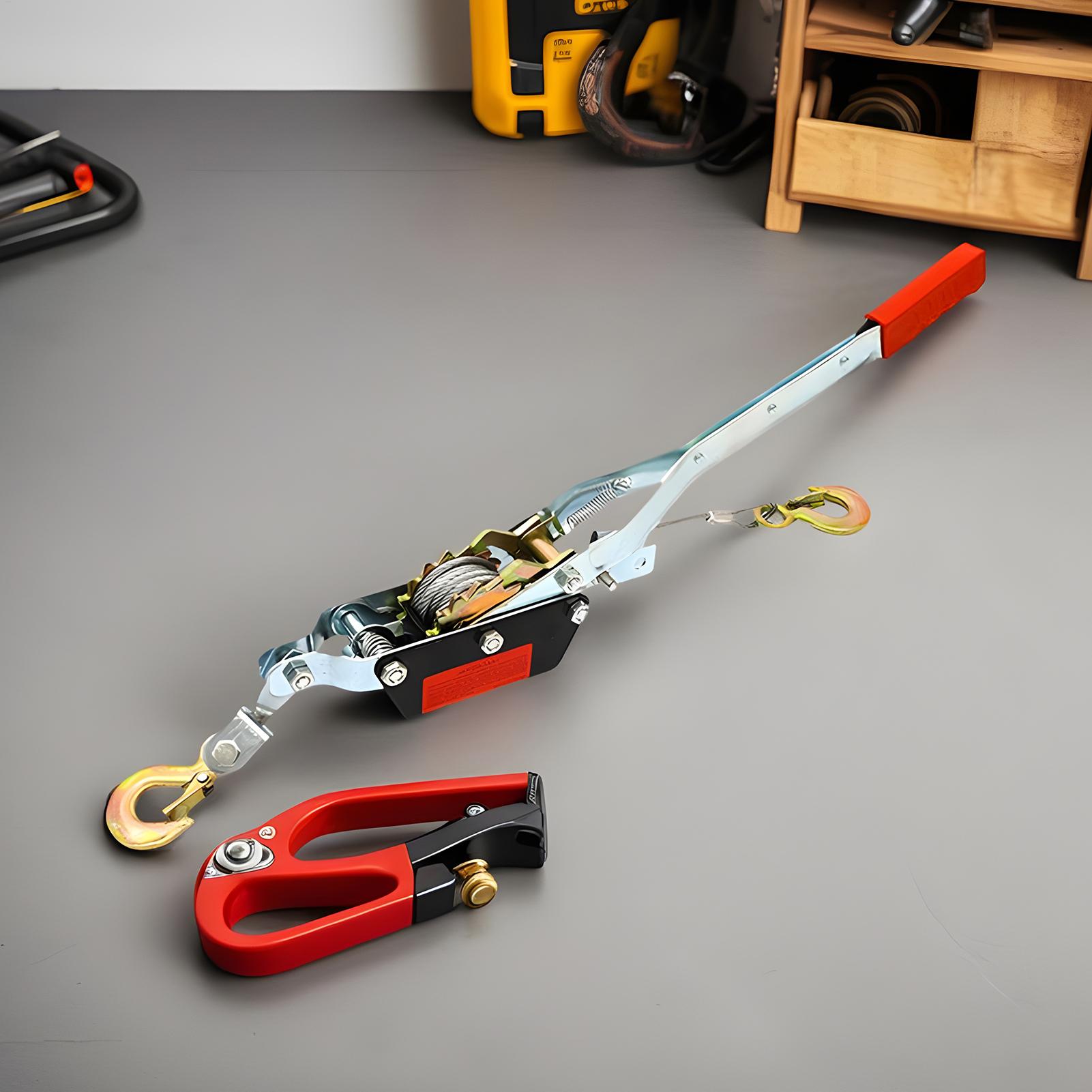 1/2/4T Wire Rope Hand Power Pu - Heavy Equipment Lift ulasan dan harga