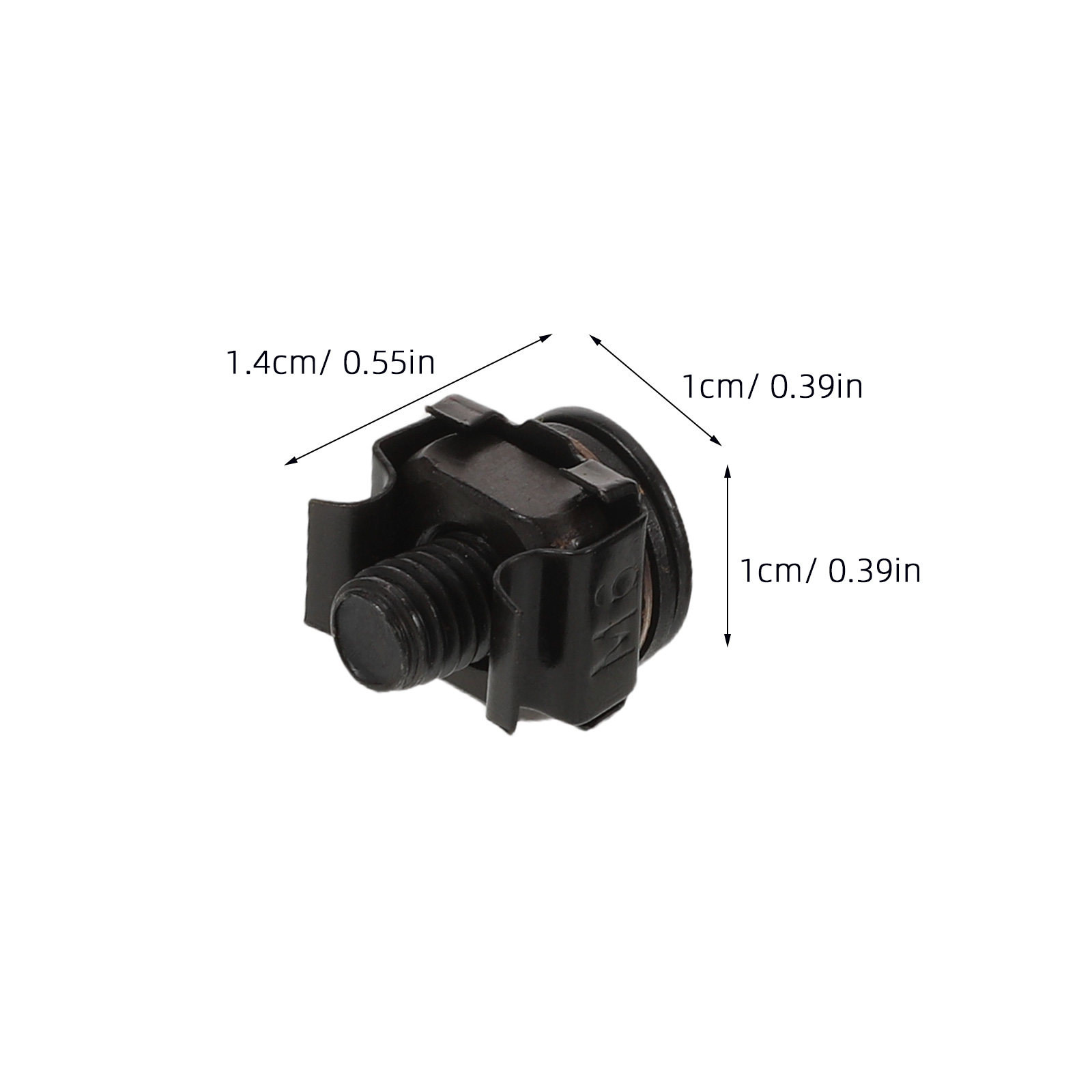 40Pcs Rack Mount Screws M6x14m - Heavy Equipment Bundle ulasan dan harga