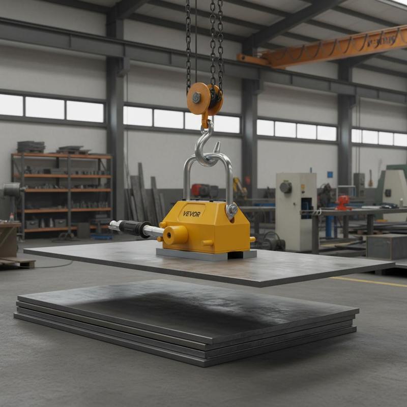 Neodymium Hoist Magnet 880 lbs - Heavy Equipment Lift ulasan dan harga