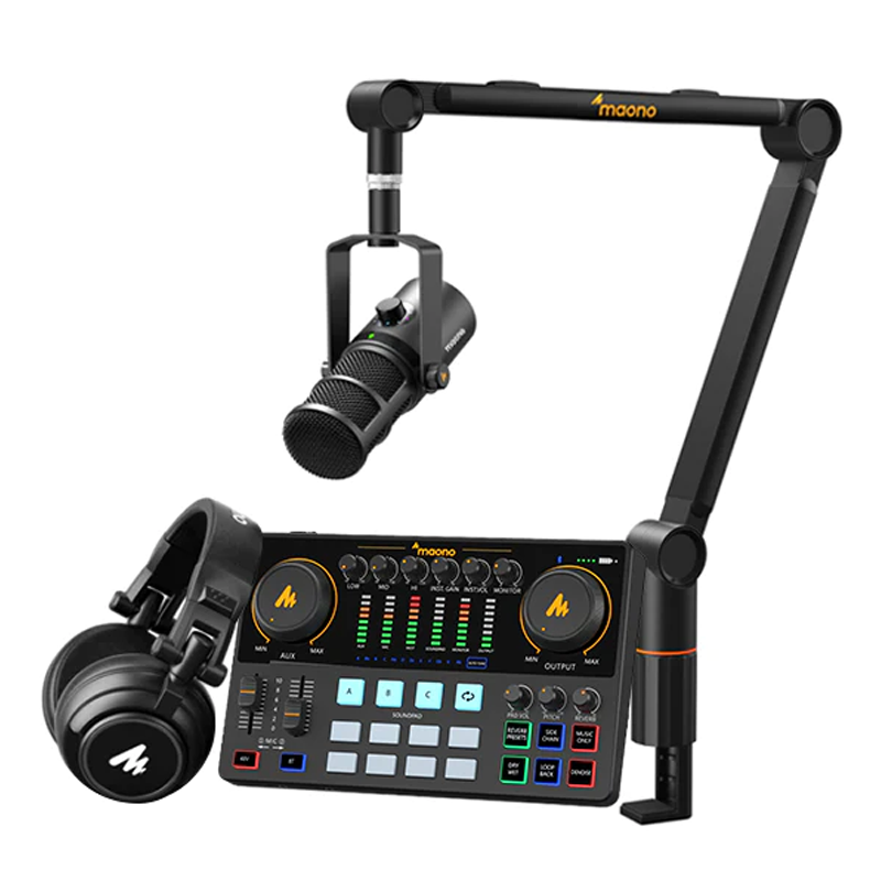 MAONO PD400X XLR Dynamic Podca - Heavy Equipment Bundle ulasan dan harga