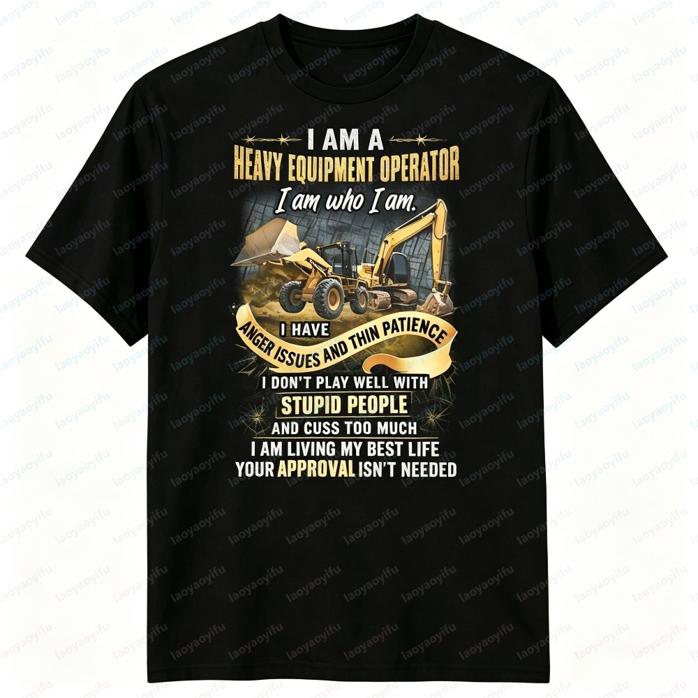 Men Summer Short Sleeve Fashio - Heavy Equipment Operations ulasan dan harga