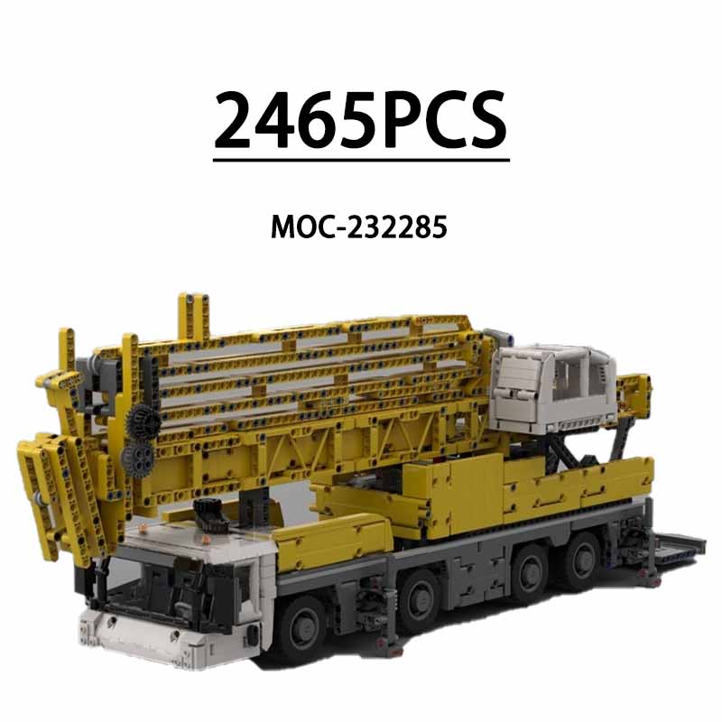 MOC-232285 Crane mk88 Heavy Eq - Heavy Equipment Lego ulasan dan harga