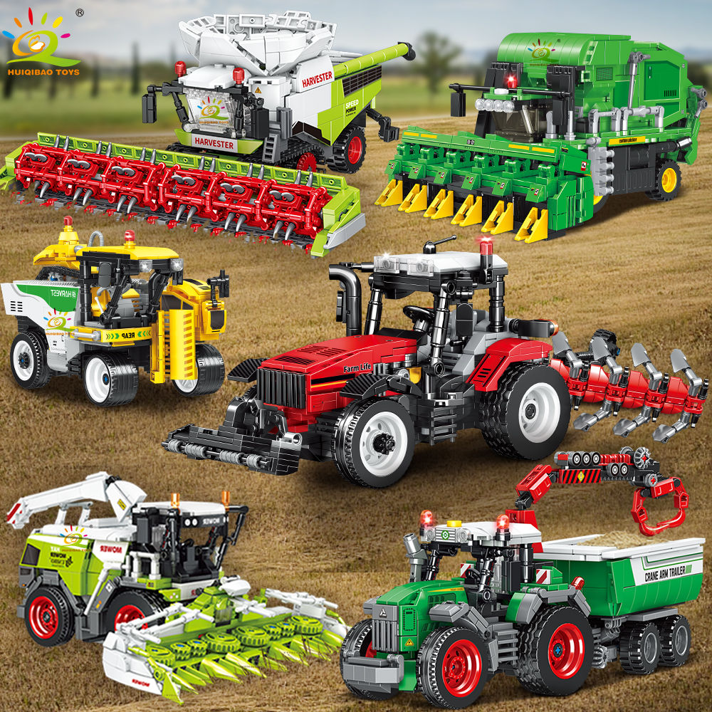 HUIQIBAO Farmer Truck model Bu - Heavy Equipment Lego ulasan dan harga