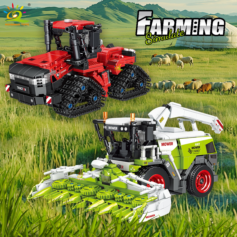 HUIQIBAO Farmer Truck model Bu - Heavy Equipment Lego ulasan dan harga