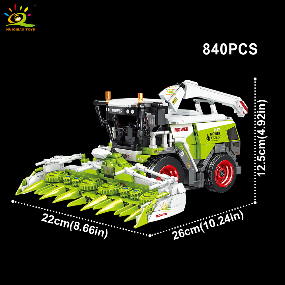 HUIQIBAO Farmer Truck model Bu - Heavy Equipment Lego ulasan dan harga