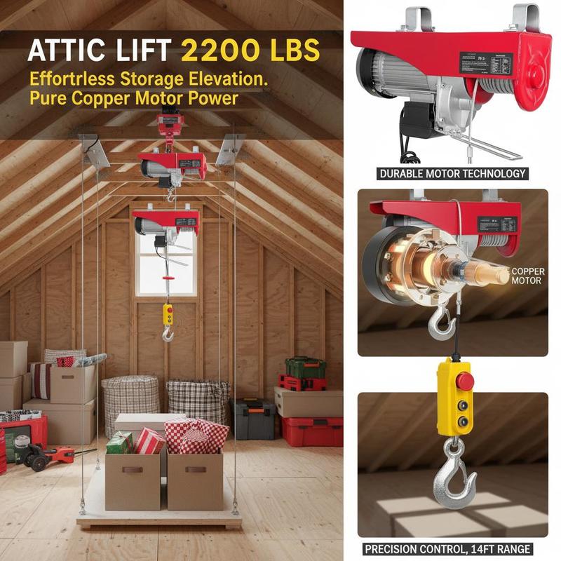High Capacity Power Winch 2200 - Heavy Equipment Lift ulasan dan harga