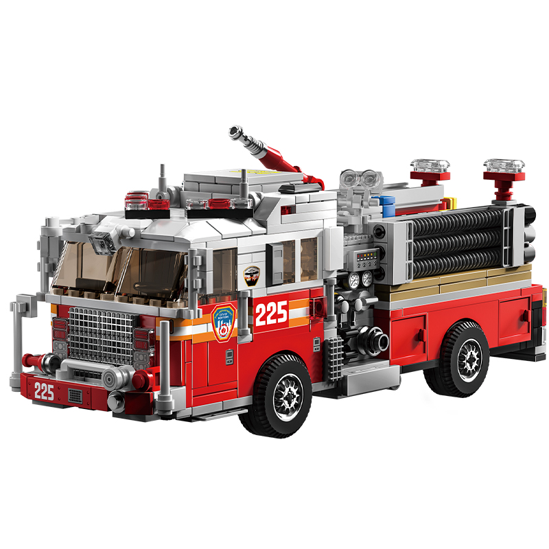 Le Yi 31070 American-style fir - Heavy Equipment Lego ulasan dan harga