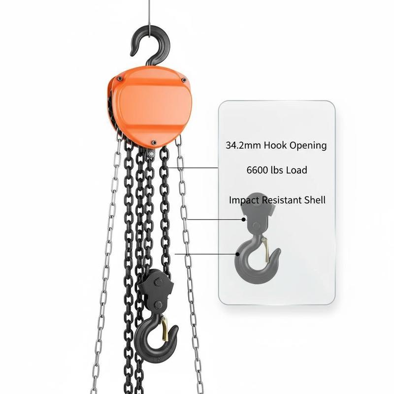 Chain hoist with 3-ton lifting - Heavy Equipment Lift ulasan dan harga