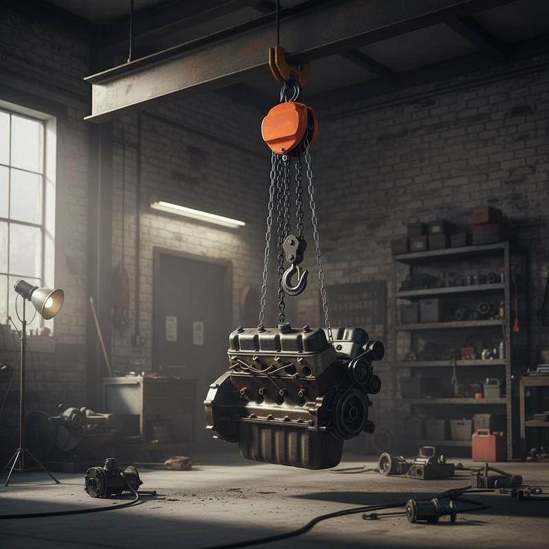 Chain hoist with 3-ton lifting - Heavy Equipment Lift ulasan dan harga