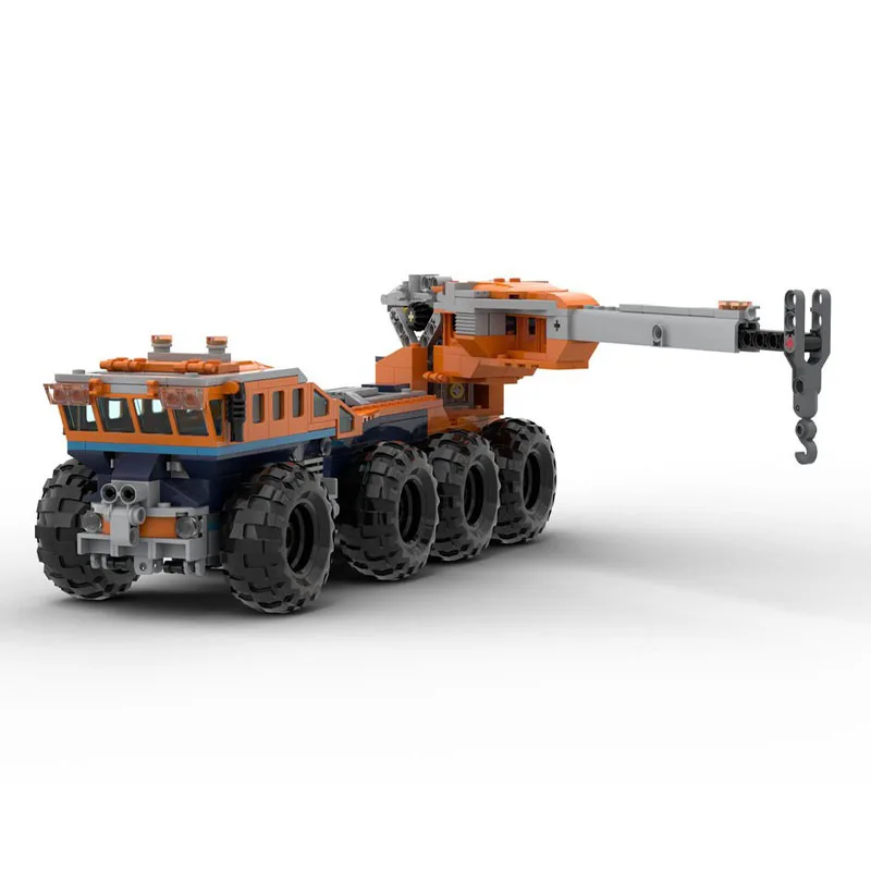 516PCS MOC Heavy Mobile Crane  - Heavy Equipment Lego ulasan dan harga