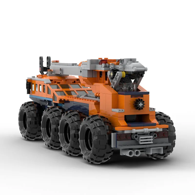 516PCS MOC Heavy Mobile Crane  - Heavy Equipment Lego ulasan dan harga