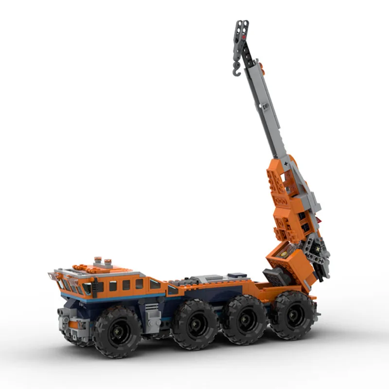516PCS MOC Heavy Mobile Crane  - Heavy Equipment Lego ulasan dan harga