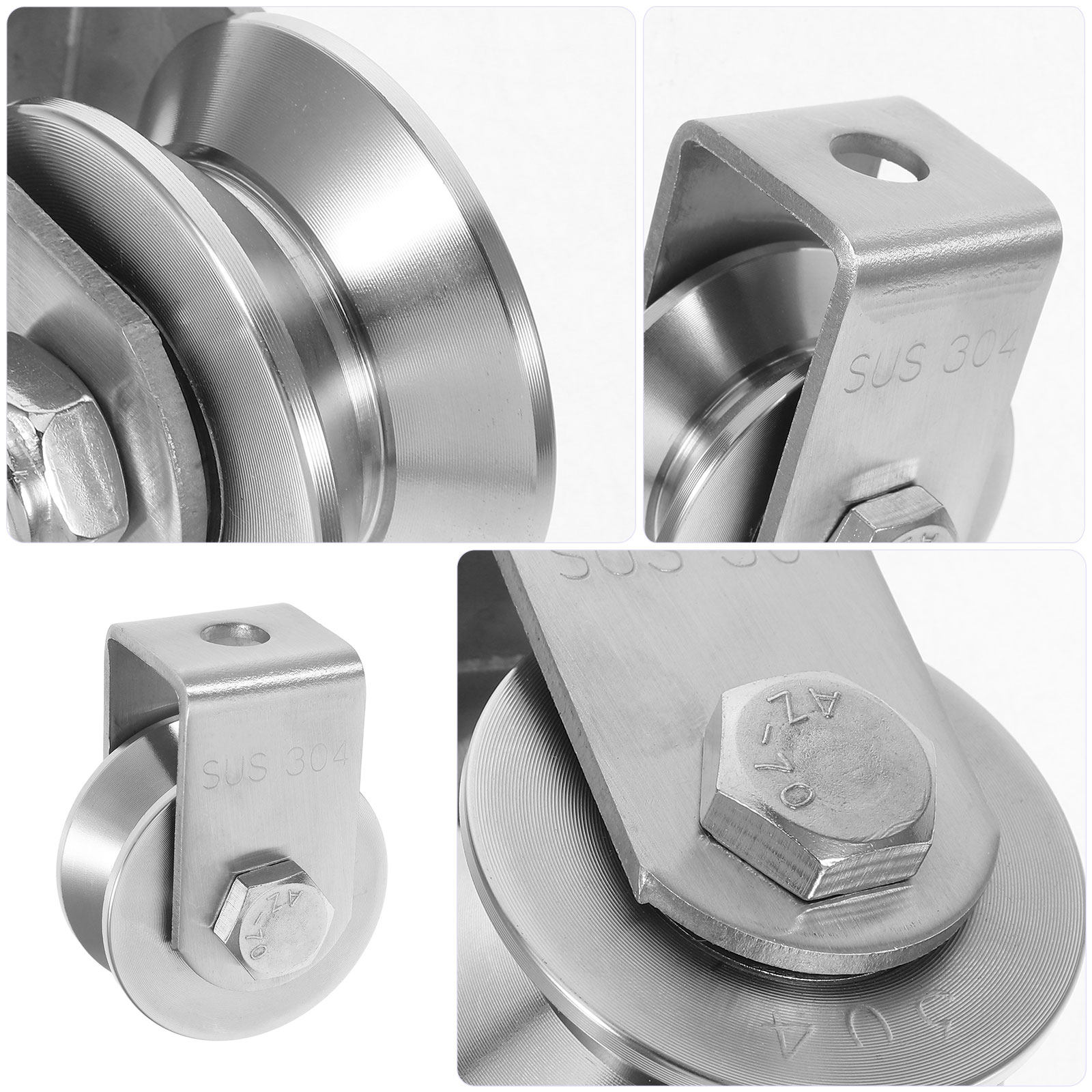 Sliding Door Wheel Stainless S - Heavy Equipment Lift ulasan dan harga