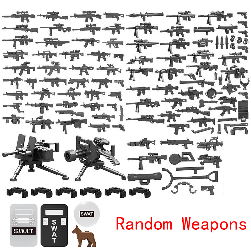 Army Soldier Police SWAT Milit - Heavy Equipment Lego ulasan dan harga