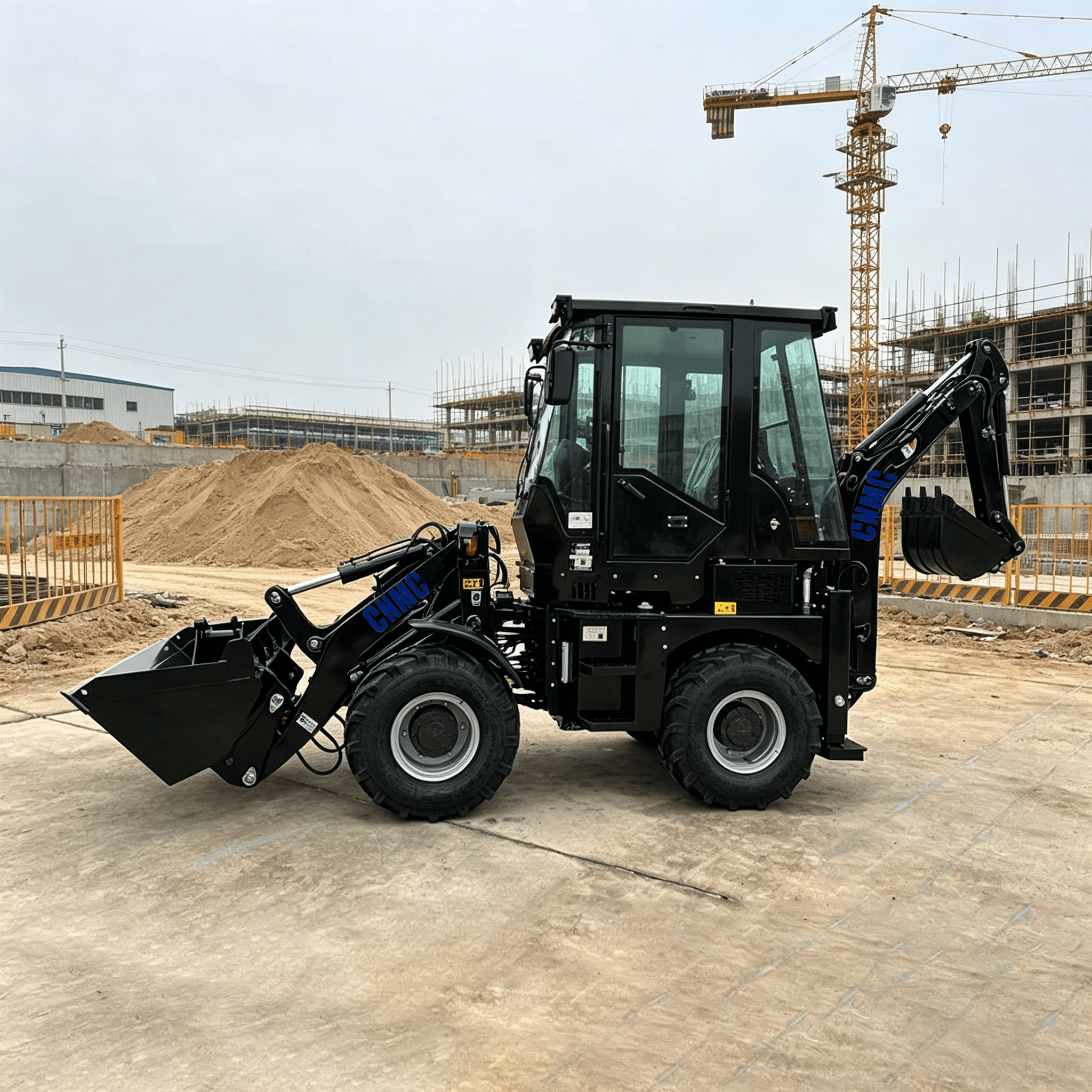 3.5 Ton Backhoe Loader Digger  - Tractor Backhoe ulasan dan harga