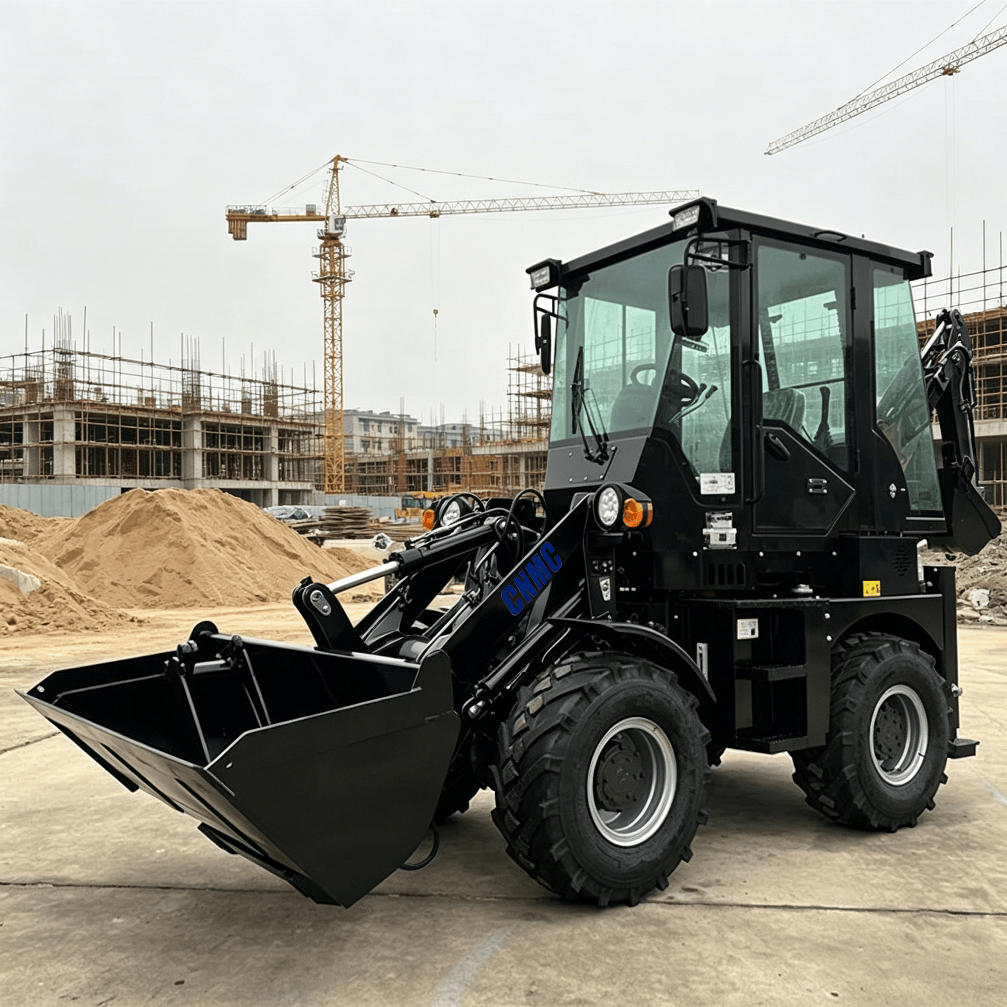 3.5 Ton Backhoe Loader Digger  - Tractor Backhoe ulasan dan harga